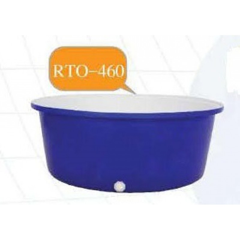 RTO-460  (กระบะ-ทรงกลมเตี้ย) :  กระบะ - ทรงกลมเตั้ย  ความจุ 460 ลิตร  ทรงกลมเตี้ย-ปากกว้าง ซ้อนกันได้ 